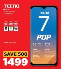 HiFi Corp TECNO POP 7 offer