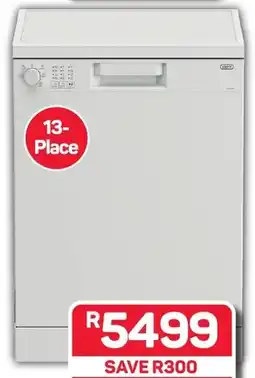 Pick n Pay Hypermarket DEFY 13-Place White Dishwasher offer