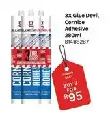 Leroy Merlin Glue devil - 3x cornice adhesive 280ml offer