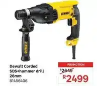 Leroy Merlin Dewalt - corded sds+hammer drill 26mm offer