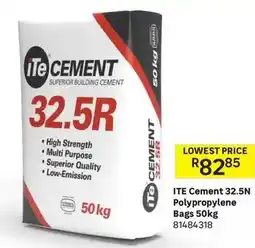 Leroy Merlin Ite - cement 32.5n polypropylene bags 50kg offer