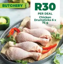 Food Lover's Market Chicken Drumsticks 6 x 75g offer