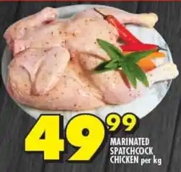 Shoprite MARINATED SPATCHCOCK CHICKEN per kg offer