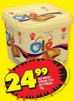 Shoprite OLE BREAD SPREAD 25% FAT SPREAD 1kg offer