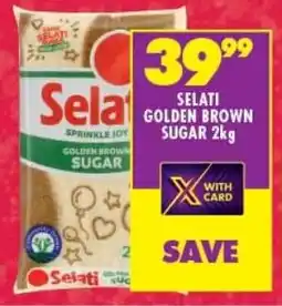 Shoprite SELATI GOLDEN BROWN SUGAR 2kg offer