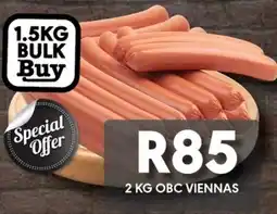 OBC Meat & Chicken 2 KG OBC VIENNAS offer