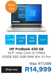 First Shop HP ProBook 430 G8 offer
