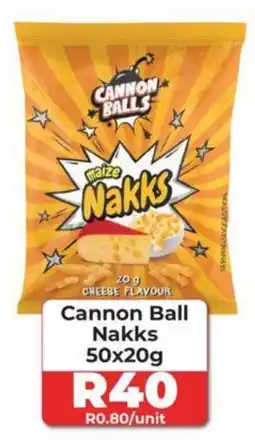 1UP Cannon Ball Nakks 50x20g offer