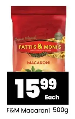 Super Save F&M Macaroni 500g offer