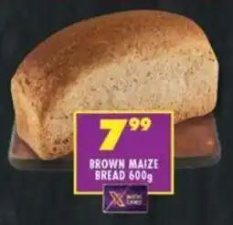 Shoprite BROWN MAIZE BREAD 600g offer
