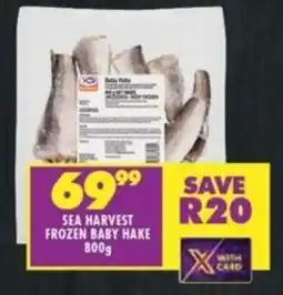 Shoprite SEA HARVEST FROZEN BABY HAKE offer