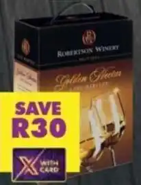 Shoprite ROBERTSON WINERY WINE all variants 3L each offer
