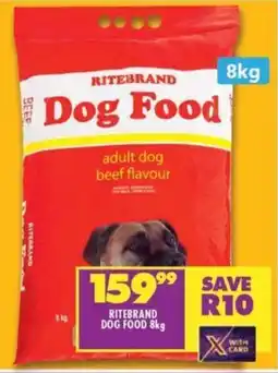 Shoprite RITEBRAND DOG FOOD 8kg offer