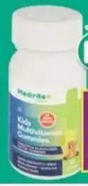 Shoprite MEDIRITE PINEAPPLE FLAVOURED KIDS MULTIVITAMIN GUMMIES 30 per pock offer
