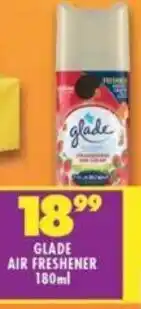 Shoprite GLADE AIR FRESHENER 180ml offer