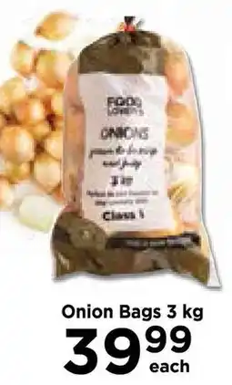 Food Lover's Market Onion Bags 3 kg offer