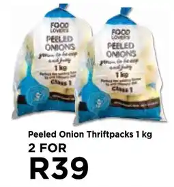 Food Lover's Market Peeled Onion Thriftpacks 1 kg offer