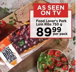 Food Lover's Market Food Lover's Pork Loin Ribs 750g offer