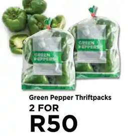 Food Lover's Market Green Pepper Thriftpacks offer