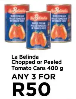 Food Lover's Market La Belinda Chopped or Peeled Tomato Cans 400 g offer