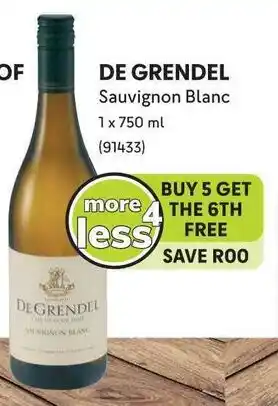 Makro DE GRENDEL Sauvignon Blanc offer