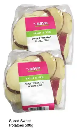 Sliced Sweet Potatoes 500g
