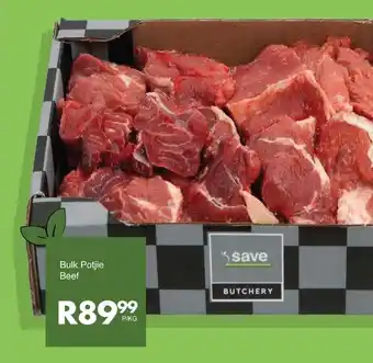 Save Bulk Potjie Beef offer