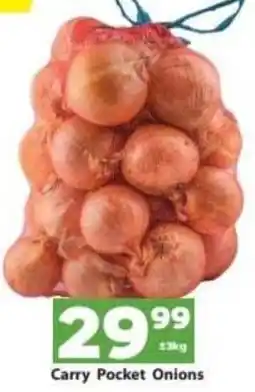 Check Save Carry Pocket Onions offer