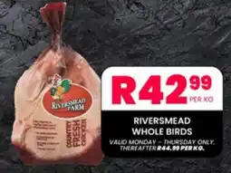 Take 'n Pay RIVERSMEAD WHOLE BIRDS offer