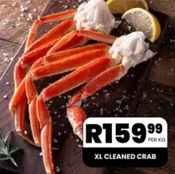 Take 'n Pay XL CLEANED CRAB offer