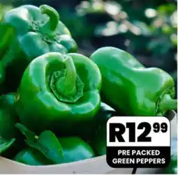 PRE PACKED GREEN PEPPERS