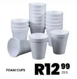Take 'n Pay FOAM CUPS offer