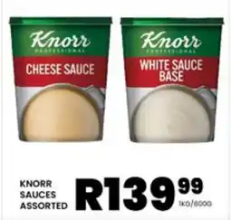 Take 'n Pay KNORR SAUCES ASSORTED offer