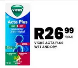 Take 'n Pay VICKS ACTA PLUS WET AND DRY offer
