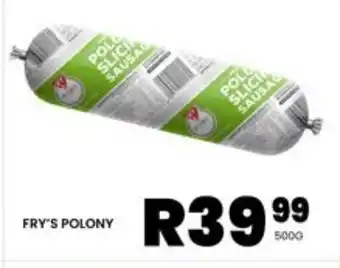 Take 'n Pay FRY'S POLONY offer