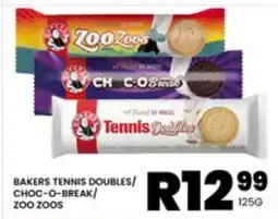 Take 'n Pay BAKERS TENNIS DOUBLES/ CHOC-O-BREAK/ ZOO ZOOS offer