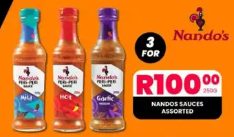 Take 'n Pay NANDOS SAUCES ASSORTED offer