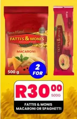 Take 'n Pay FATTI'S & MONI'S MACARONI OR SPAGHETTI offer