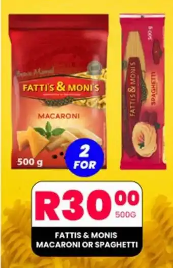 Take 'n Pay FATTI'S & MONI'S MACARONI OR SPAGHETTI offer