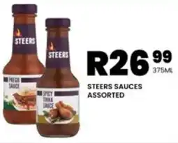 Take 'n Pay STEERS SAUCES ASSORTED offer