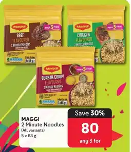 Makro MAGGI 2 Minute Noodles (All variants) offer