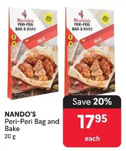 Makro NANDO'S Peri-Peri Bag and Bake 20 g offer
