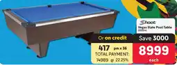 Makro Shoot Vegas Slate Pool Table offer