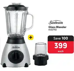 Makro Sunbeam Glass Blender offer