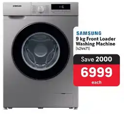 Makro SAMSUNG 9 kg Front Loader Washing Machine offer
