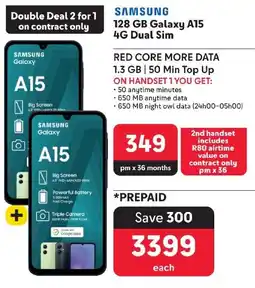 Makro SAMSUNG 128 GB Galaxy A15 4G Dual Sim offer