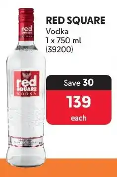 Makro RED SQUARE Vodka offer