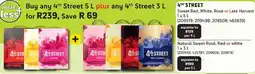 Makro Buy any 4th Street 5 L plus any 4th Street 3 L offer