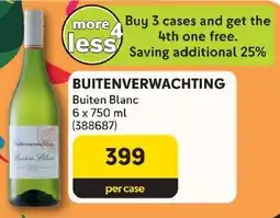 BUITENVERWACHTING Buiten Blanc