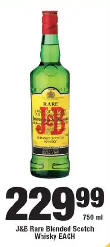 OK Liquor J&B Rare Blended Scotch Whisky EACH offer